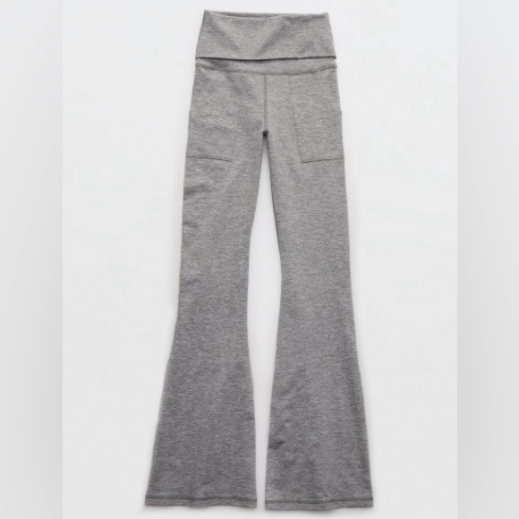 Aerie Foldover Flare Leggings - Picture 1 of 4